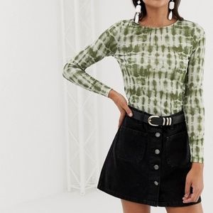 ASOS New Look top in tie dye